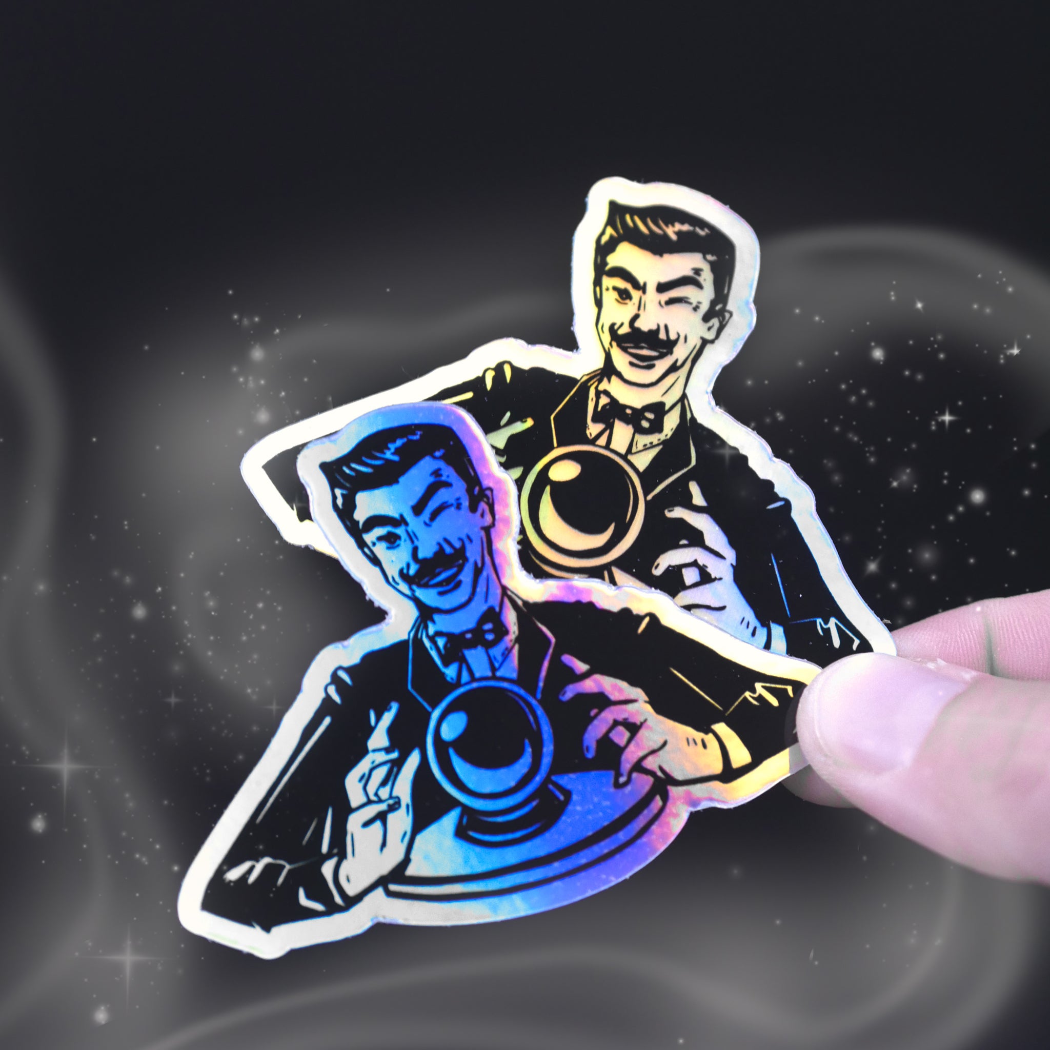 DR. HOODOO™ HOLOGRAPHIC STICKER