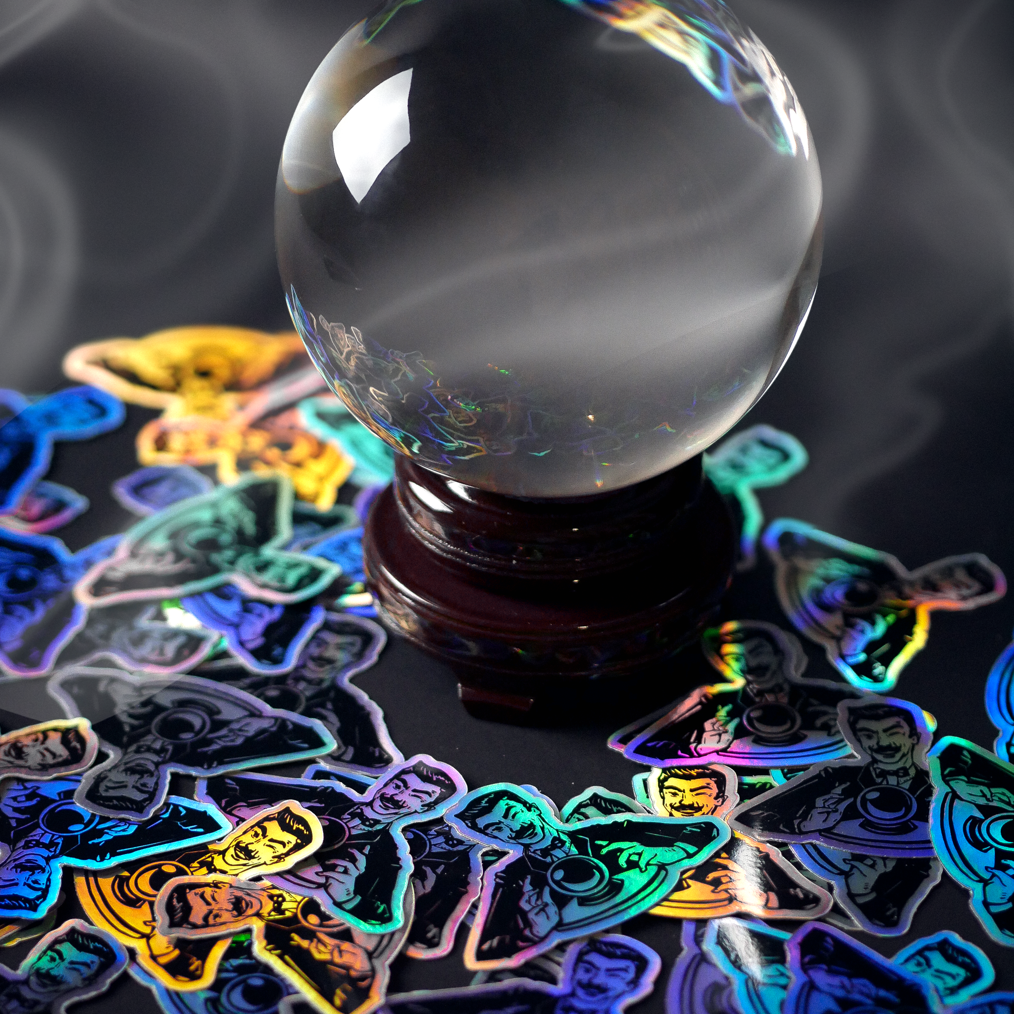 DR. HOODOO™ HOLOGRAPHIC STICKER